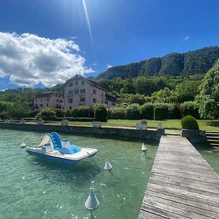 דוסאר Rare 2 Bedroom With Private Beach On Lake Annecy מראה חיצוני תמונה