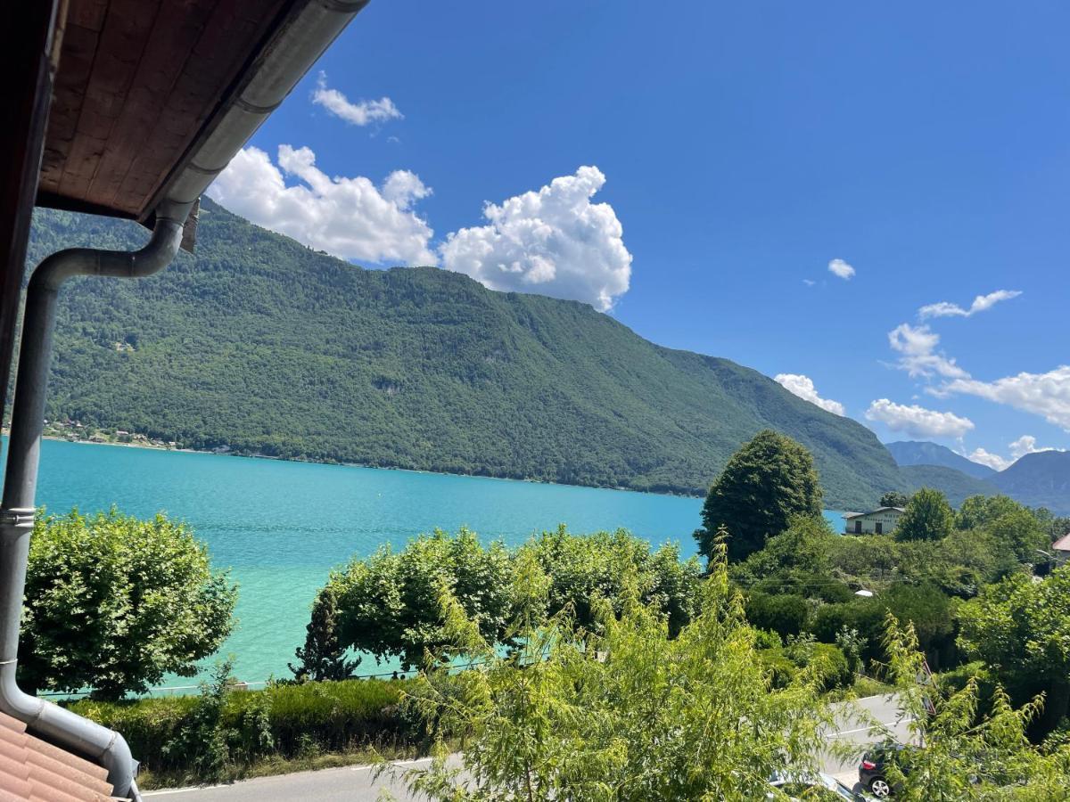דוסאר Rare 2 Bedroom With Private Beach On Lake Annecy מראה חיצוני תמונה