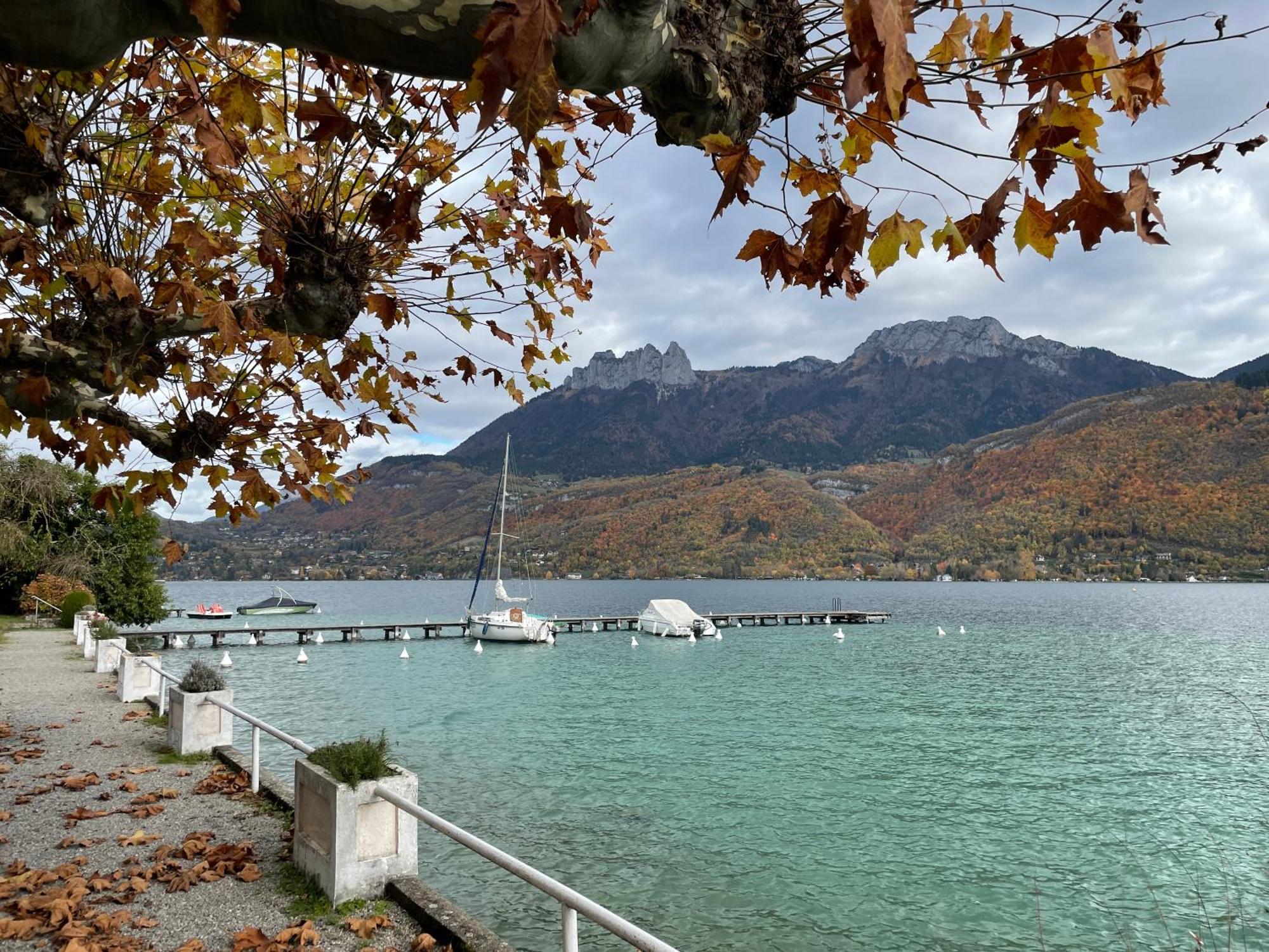 דוסאר Rare 2 Bedroom With Private Beach On Lake Annecy מראה חיצוני תמונה